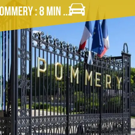 Le Cocon Champenois-parking, Centre & Tram Lägenhet