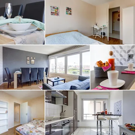 Le Cocon Champenois-parking, Centre & Tram Reims