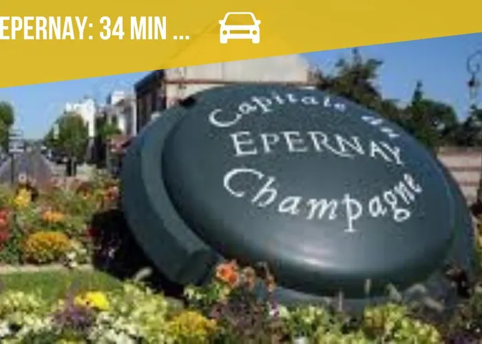 Le Cocon Champenois-parking, Centre & Tram Apartment