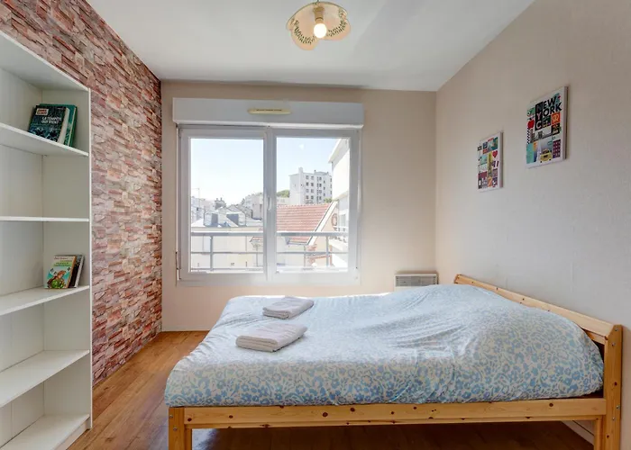 Apartment Le Cocon Champenois-parking, Centre & Tram